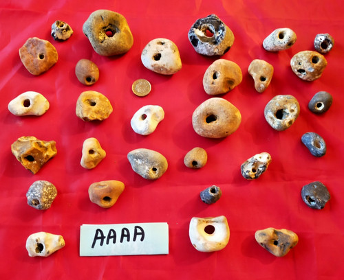 Natural hag stones - 30,