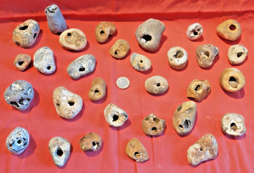 Natural hag stones - hag,