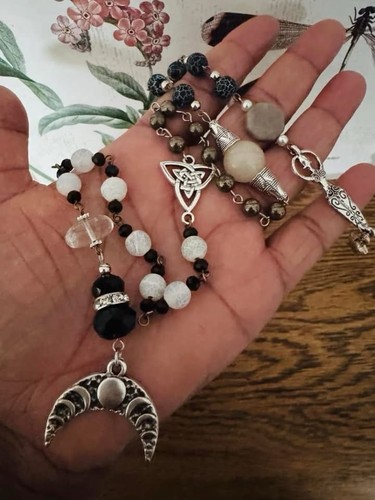 Hecate moon goddess rosary - hecate,