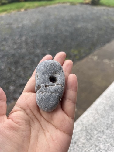 Grey hag stone - grey,
