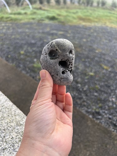 Irish hag stone - stone, wishing