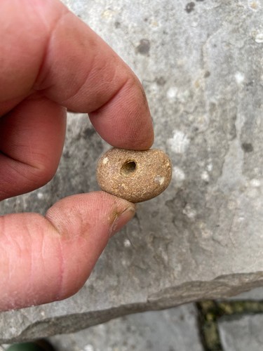 Natural hag stone odin witch - natural,