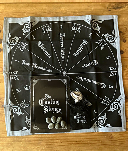 Casting stones set witch - casting,