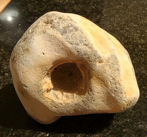 Heavy flint hag stone - stone, adder