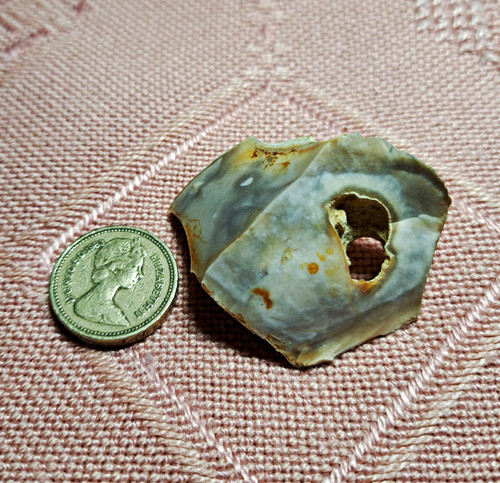 Natural hag stone seer - stone/seer,