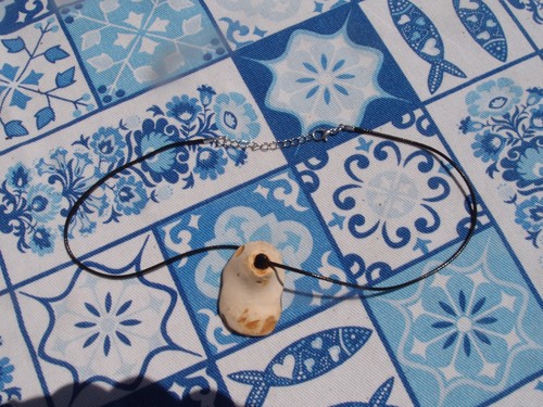 Natural hag stone pendant - hag,
