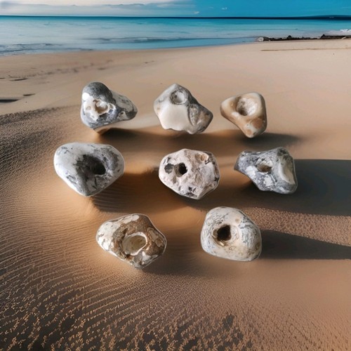 Set natural hag - hag, stones