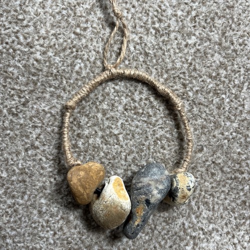 Hanging hag stones 4 - hag,