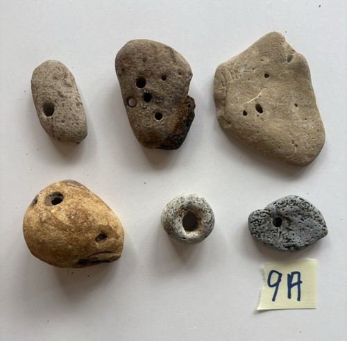 Natural hag stones wicca - natural,
