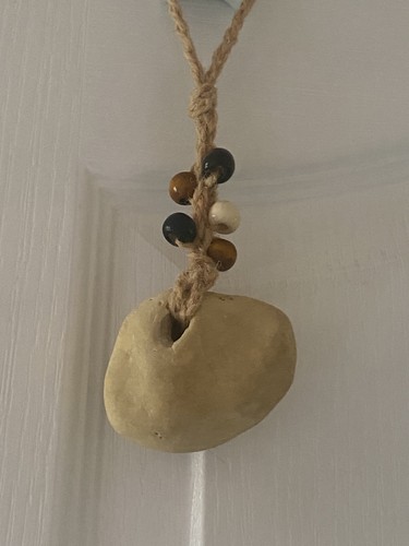 Large sand coloured hanging - large,